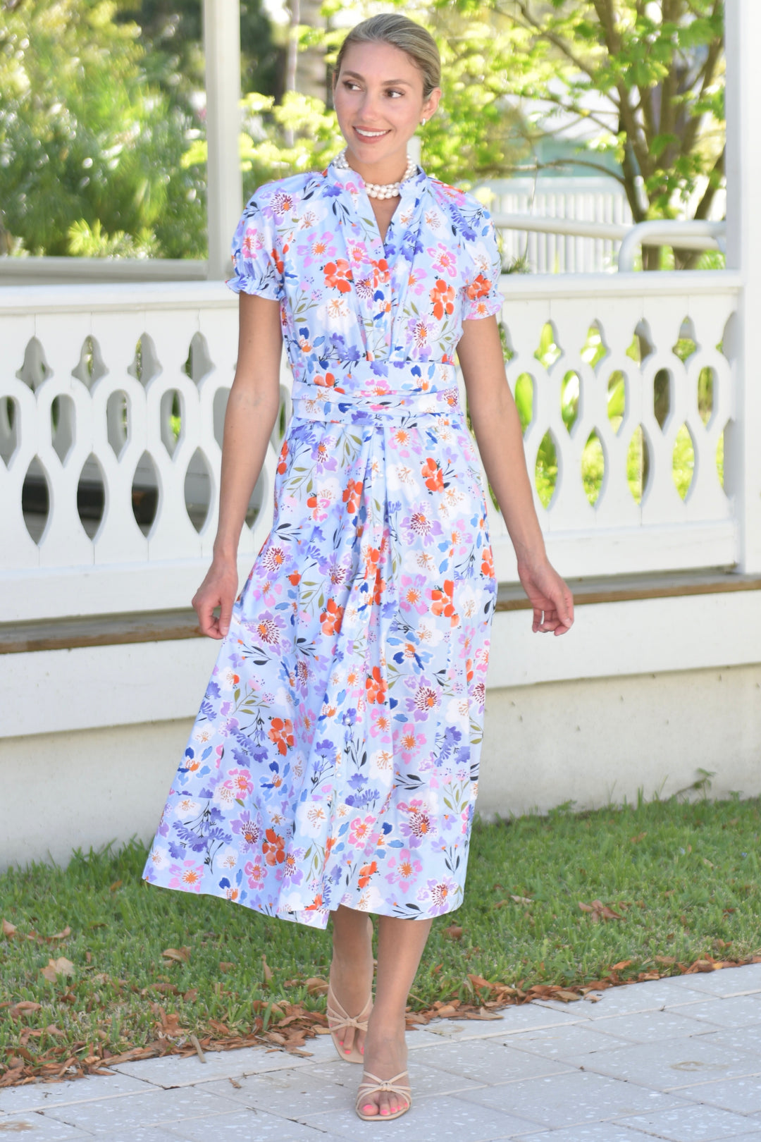 Montclair Dress English Flowers