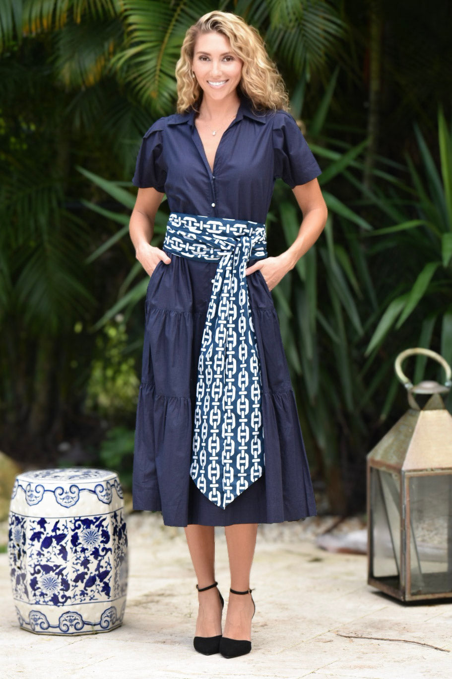 Kristina Dress Navy