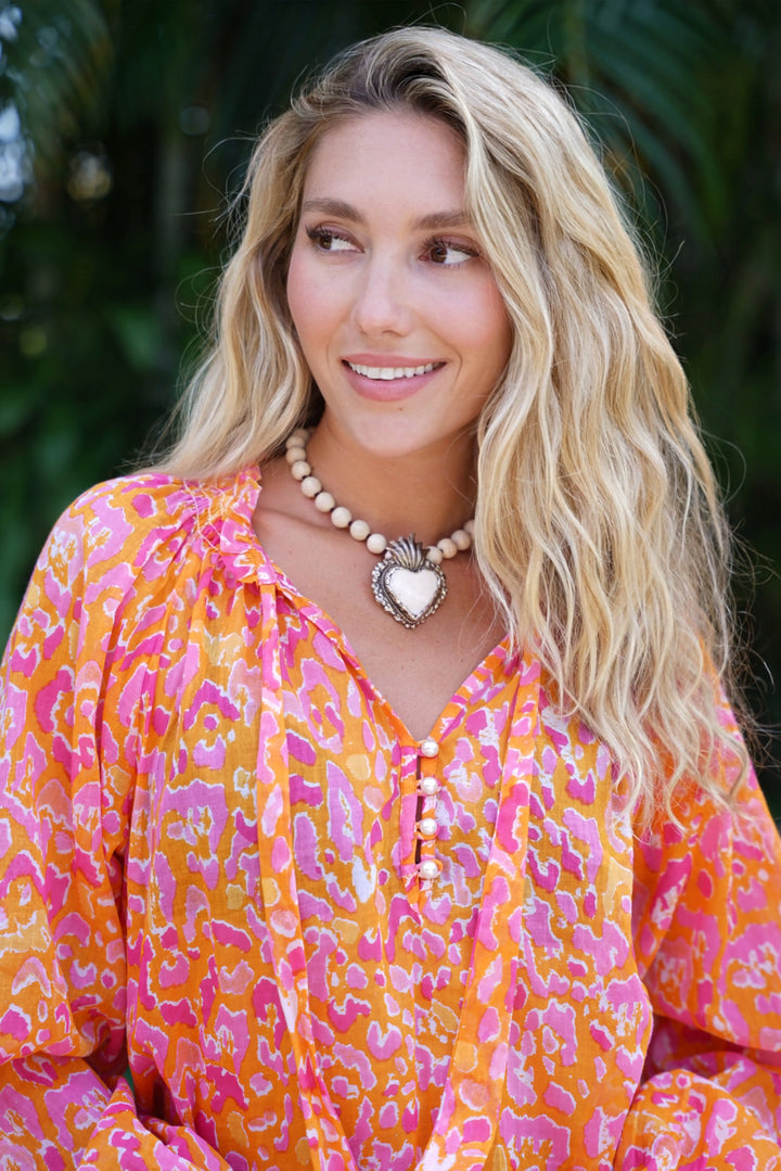 Bobbi Top Orange Marie