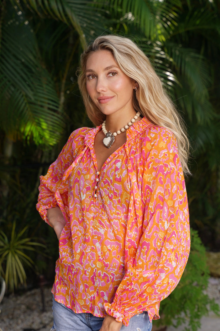 Bobbi Top Orange Marie