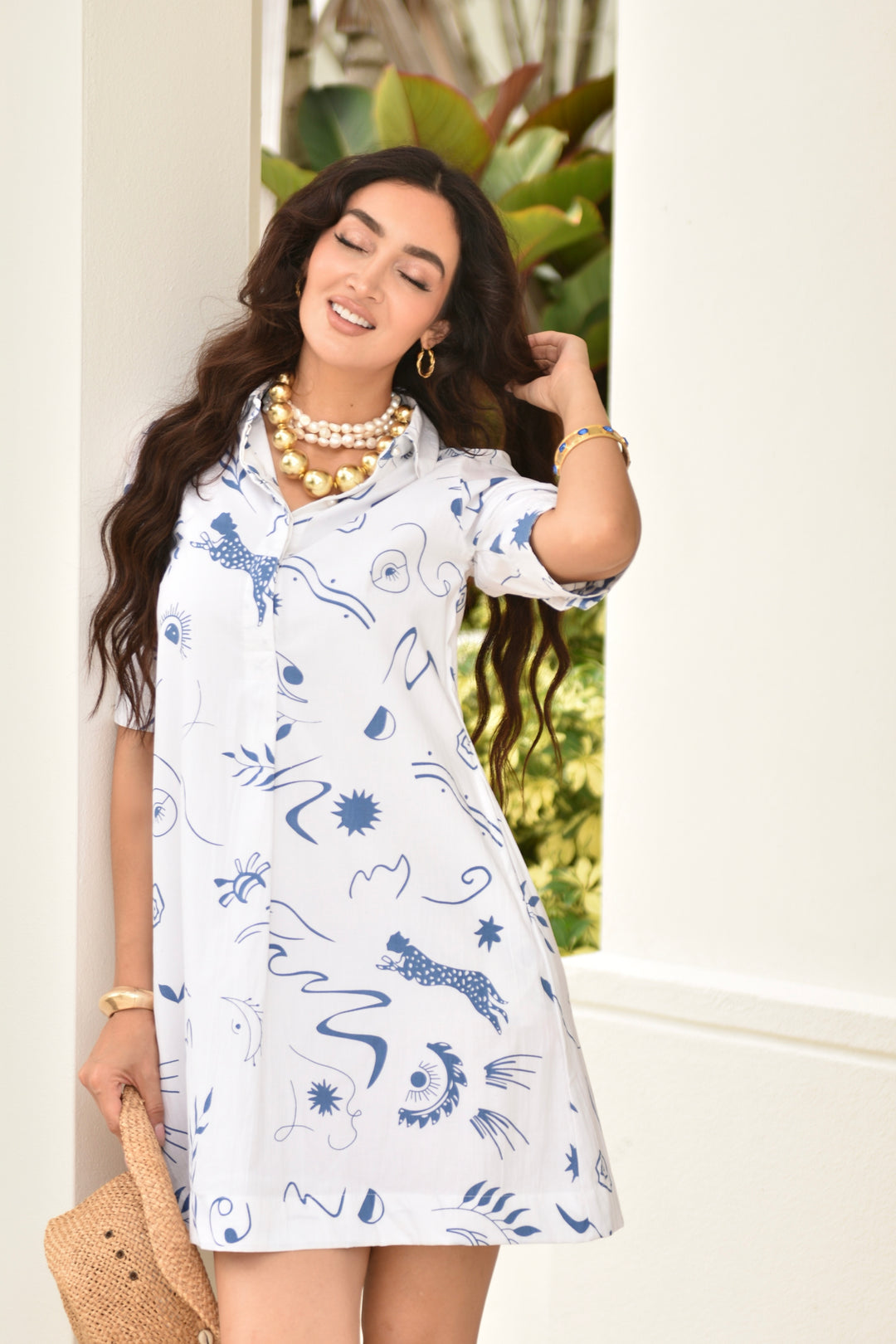 Charlotte Dress Santorini