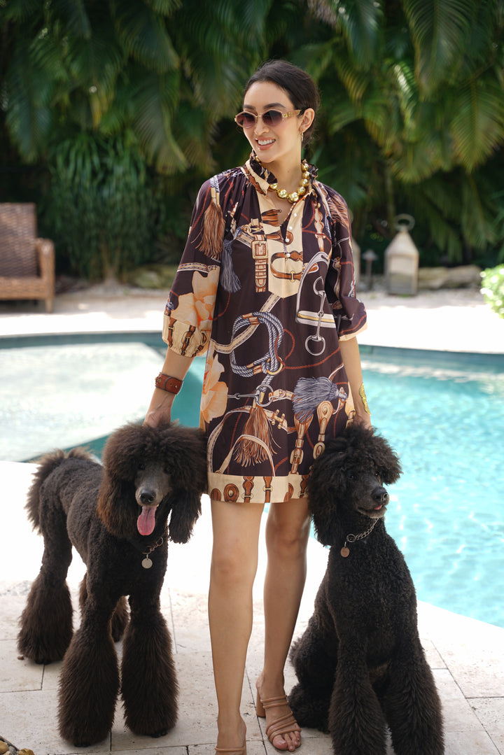 Claire Dress Kentucky Sable