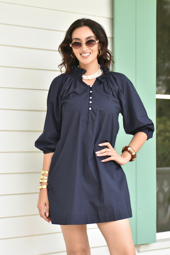 Claire Dress Navy