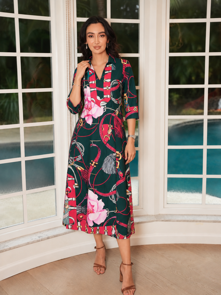 Darviny Kaftan Kentucky Pine