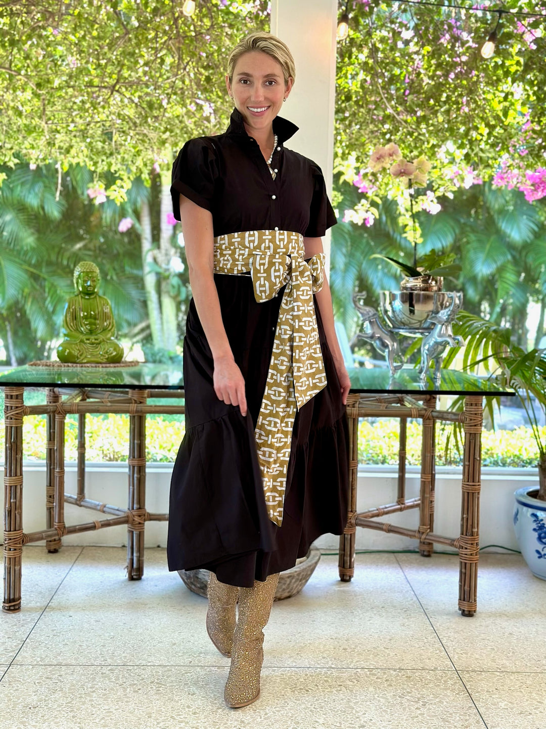 Kristina Dress Charcoal