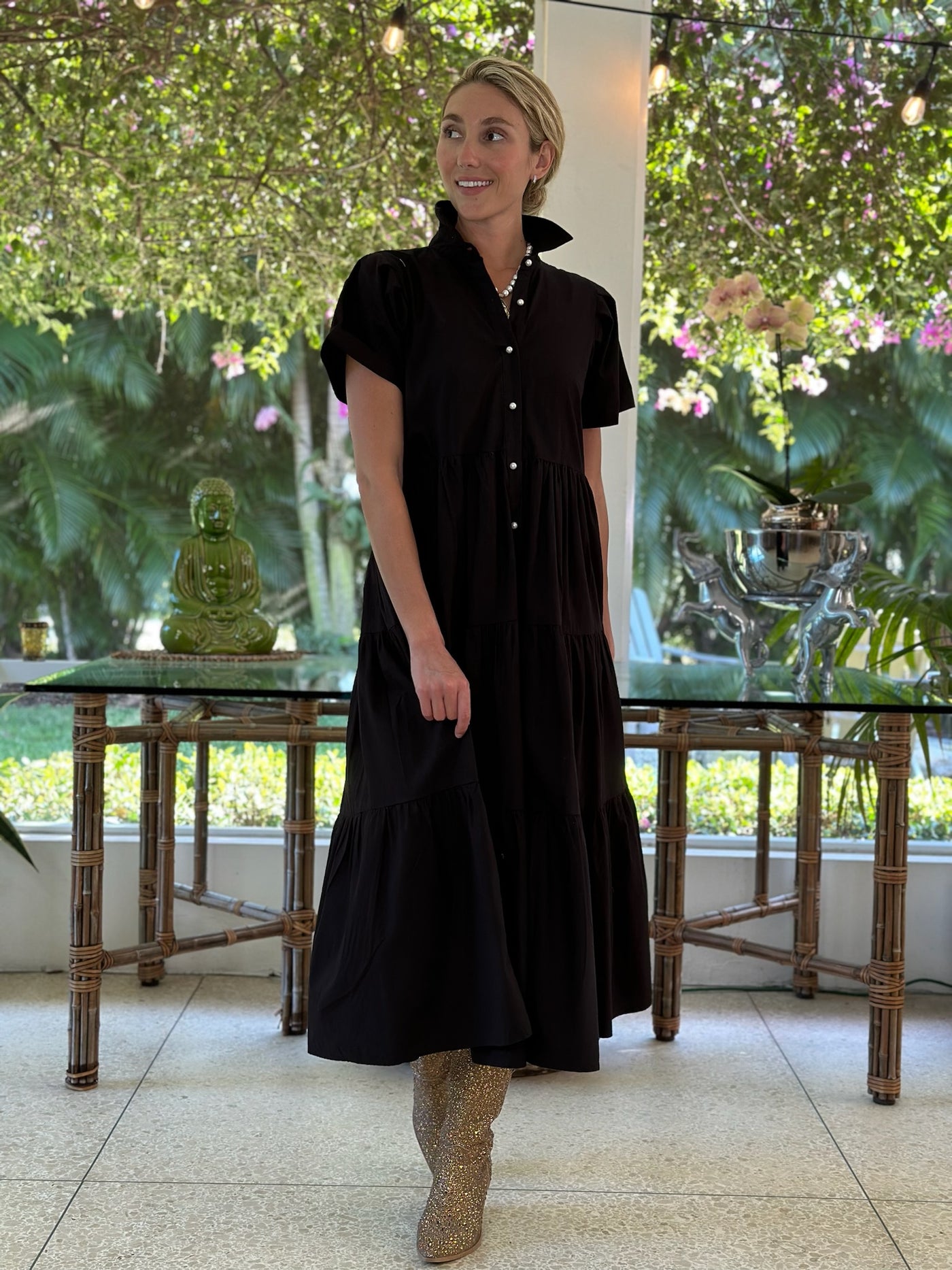 Mary Poppins Dress Charcoal