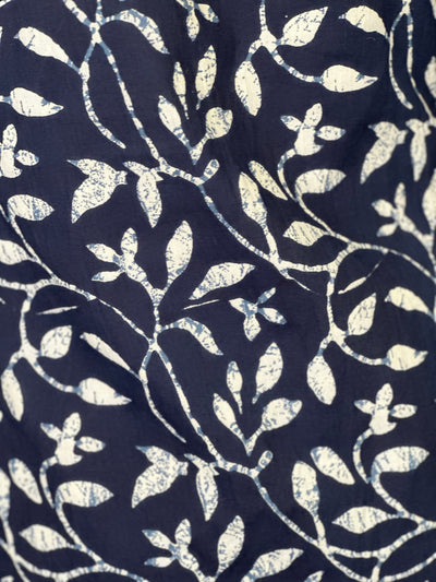 Karolina Dress Batik Navy