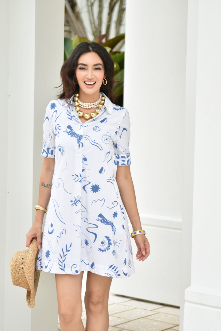 Charlotte Dress Santorini
