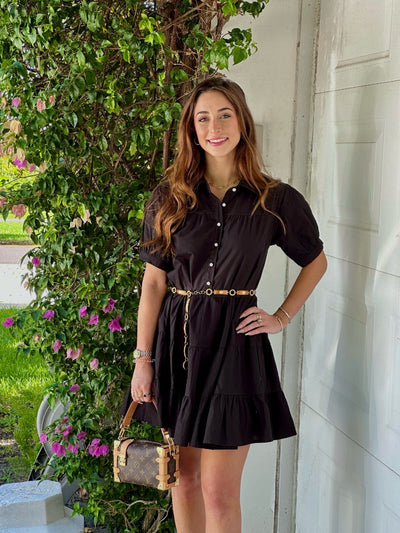 Georgia Dress Black