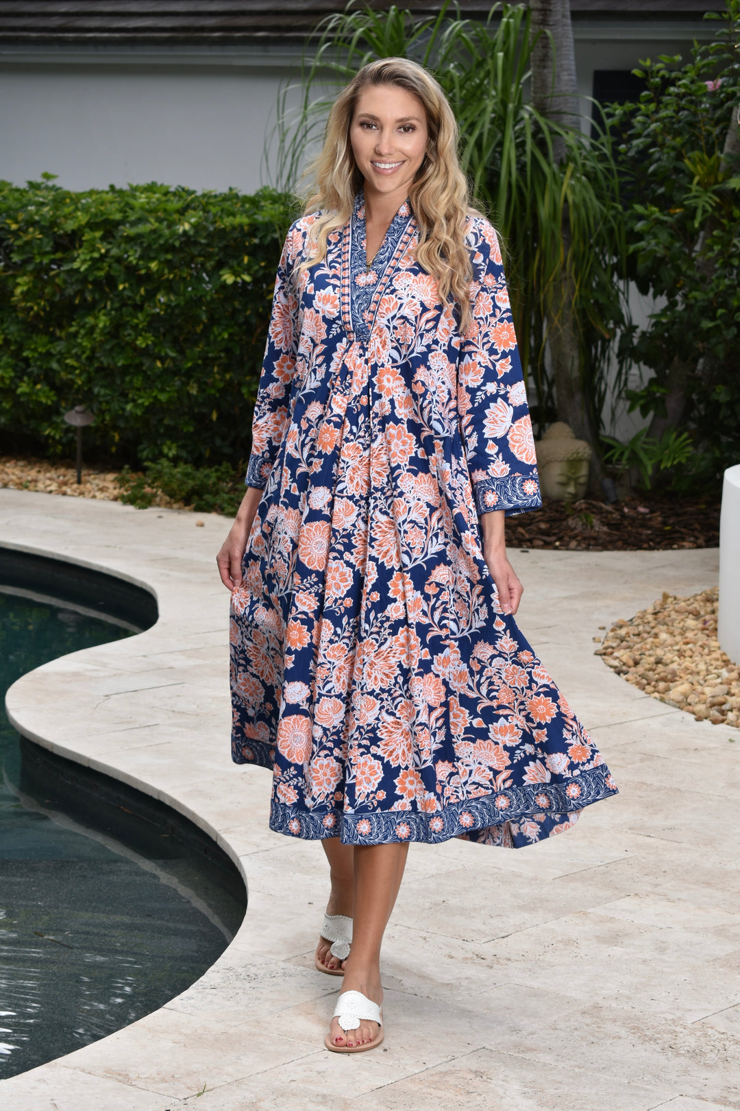 Karolina Dress Azealia Blue