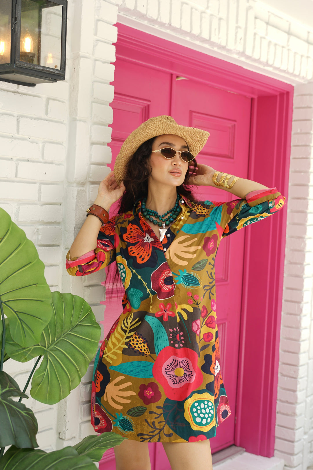 Margaux Dress Fall Blossom