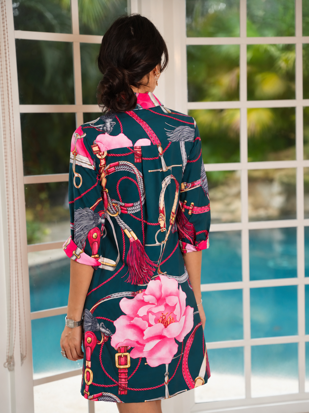 Margaux Dress Kentucky Pine
