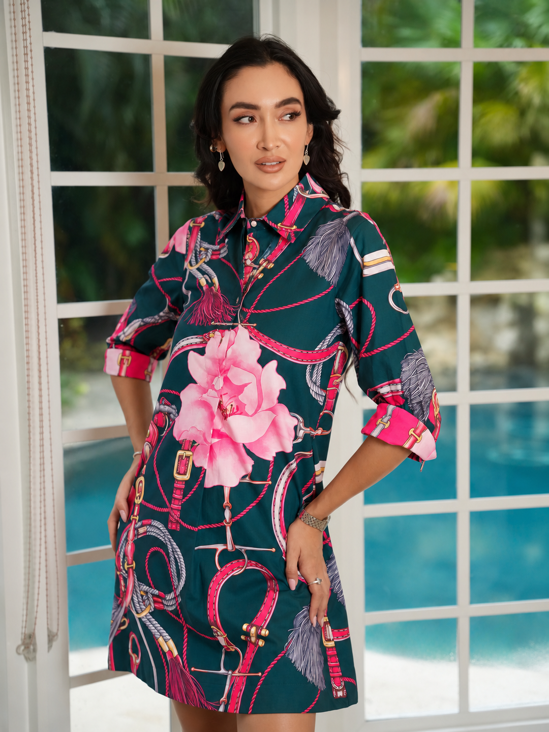 Margaux Dress Kentucky Pine