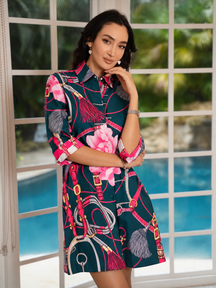 Margaux Dress Kentucky Pine