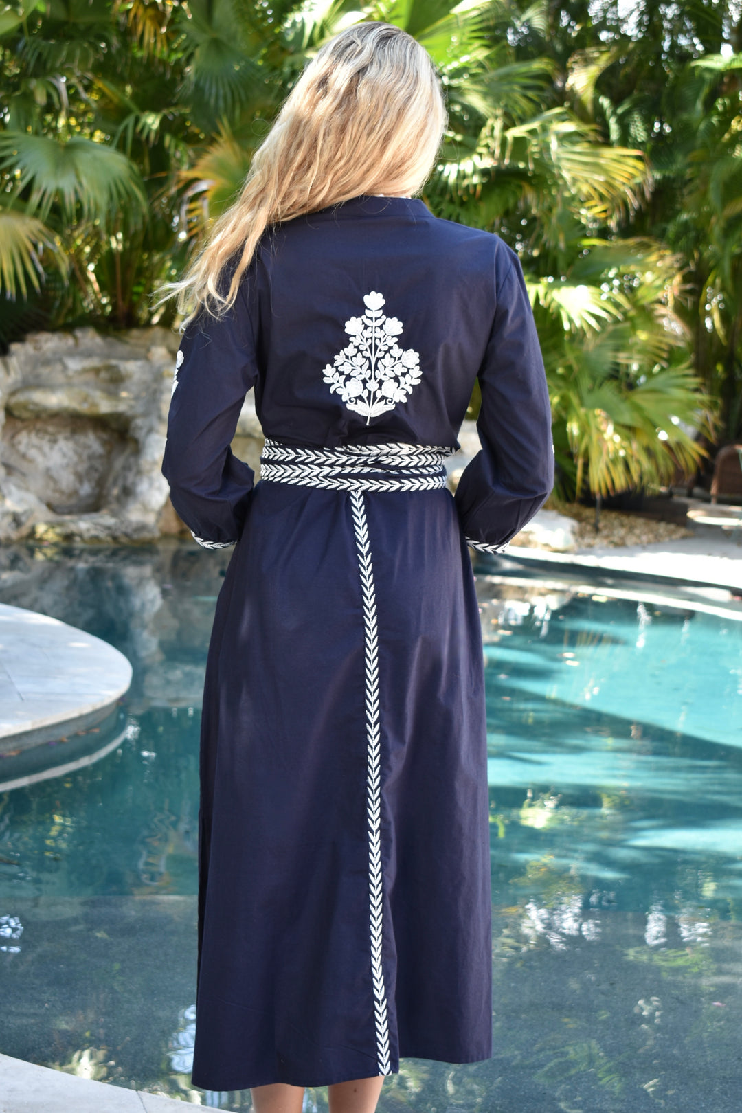 Mykonos Dress Navy