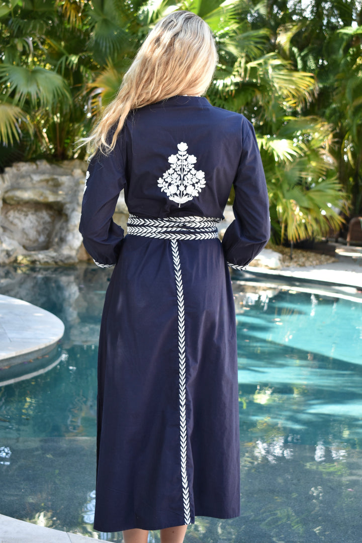 Mykonos Dress Navy