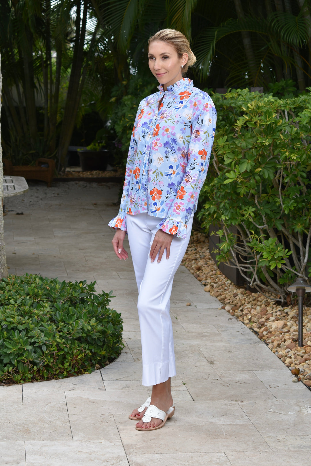 Paris Shirt English Flowers