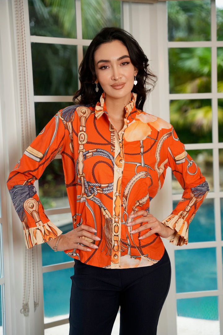 Paris Shirt Kentucky Saffron