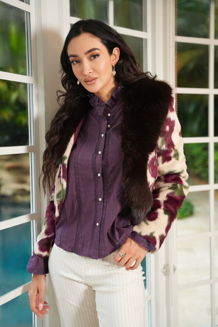 Singapore Shirt Plum