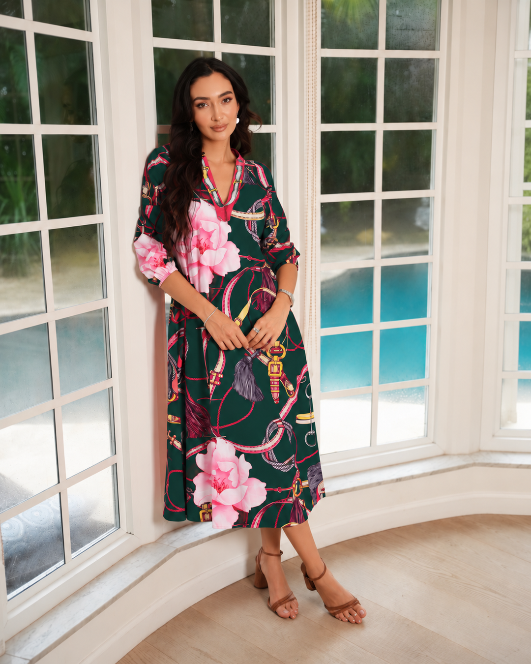 St. Tropez Dress Kentucky Pine