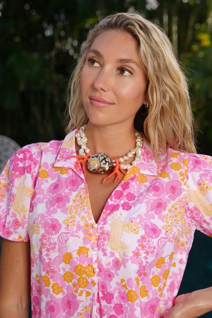 Virginia Dress Brazil Pink