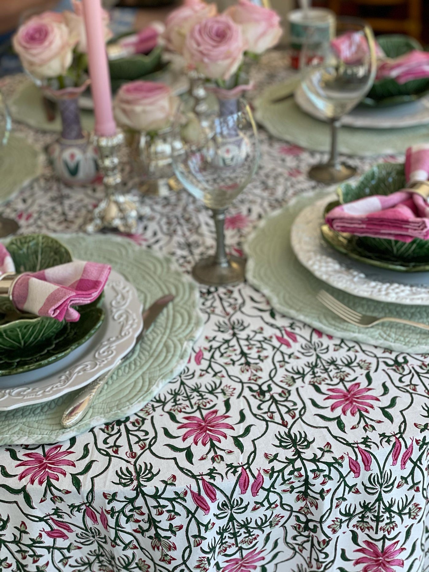 The Petite Oiseaux Tablecloth